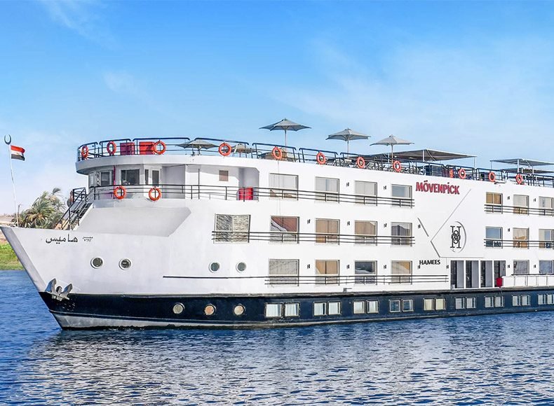 Movenpick Hamees Cruzeiro pelo Nilo 5 dias de Luxor a Aswan Viagem de luxo 5 estrelas