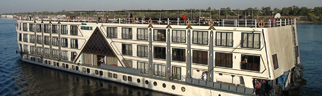 Princess Sarah II Cruzeiro pelo Nilo 5 dias Luxor Aswan
